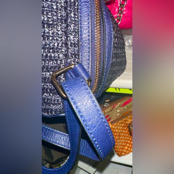 Blue backpack handbag, Lauren Conrad. Like new. - Picture 9 of 15